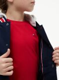 Blue Hooded Bomber Jacket  Boys
