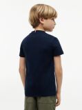 Blue Tricou Cu Logo Outline De Steag  Baieti