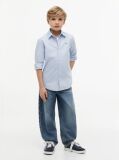 Blue Essential Regular Fit Poplin Shirt  Boys