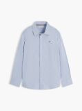 Blue Essential Regular Fit Poplin Shirt  Boys