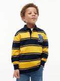 Multi Polo Rugby Varsity Din Jerseu Cu Logo Brodat  Baieti