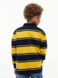 Multi Polo Rugby Varsity Din Jerseu Cu Logo Brodat  Baieti