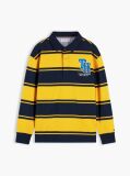 Multi Polo Rugby Varsity Din Jerseu Cu Logo Brodat  Baieti
