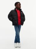 Black Essential Ripstop Relaxed Puffer Jacket  Boys