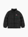 Black Essential Ripstop Relaxed Puffer Jacket  Boys