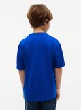 Blue T-Shirt Varsity Din Jerseu Cu Logo  Baieti