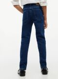 Blue Scanton Blugi Cu Croiala Slim Si Dunga Global  Baieti