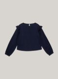Blue Bluza Essential Polka Dot Cu Broderie Anglaise  Fete