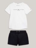 Blue Set Tricou Si Pantaloni Scurti  Fete