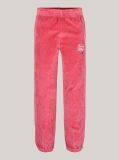 Rosu Pantaloni Sport Din Catifea  Fete