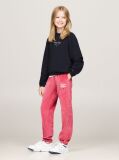 Rosu Pantaloni Sport Din Catifea  Fete