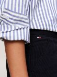 Blue Pantaloni Chino Largi Din Velur  Fete