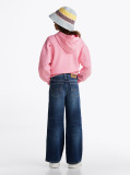 Blue Jeans Larg Dark Wash  Fete