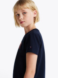 Blue Varsity Logo Crew Neck T-Shirt  Girls