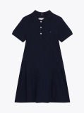 Blue Rochie Polo Plisata  Fete