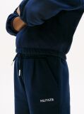 Blue Joggeri Cu Logo Brodat Si Talie Larga  Fete