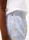 Multi Pantaloni Scurti Cu Dungi Si Broderie Englezeasca  Fete
