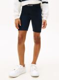 Blue Skinny Cycle Shorts  Girls