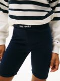 Blue Skinny Cycle Shorts  Girls