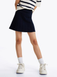 Blue Fusta Mini Din Tricot  Fete