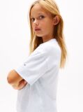 Blue Tricou Mélange Cu Logo Varsity  Fete