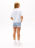 Blue Tricou Mélange Cu Logo Varsity  Fete
