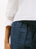 Multi Pantaloni Relaxati Cu Dungi Seersucker  Fete