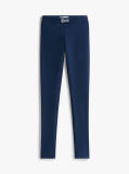 Blue Colanti Lungi Cu Logo  Fete