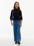 Negru Bluza Extra Slim Cu Guler Tip Mock Neck  Fete