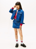 Blue Denim Mini Skirt  Girls