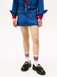 Blue Denim Mini Skirt  Girls