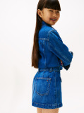 Blue Denim Mini Skirt  Girls