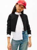 Negru Cardigan Slim Din Tricotaj  Fete