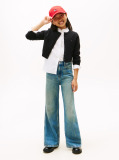 Negru Cardigan Slim Din Tricotaj  Fete