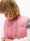 Pink Relaxed Down Puffer Gilet  Girls