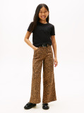 Negru Tommy Sequins Tricou Cu Maneci Scurte  Fete