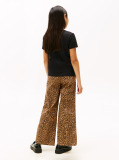 Negru Tommy Sequins Tricou Cu Maneci Scurte  Fete