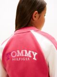 Multi Jacheta Bomber Cu Logo Colour-Blocked Pe Spate  Fete