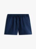 Blue Pantaloni Scurti Anglaise Cu Picior Larg Brodat  Fete