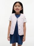 Pink Onion Quilted Gilet  Girls