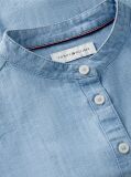Denim Camasa din Chambray Cu Croiala Lejera Si Logo Brodat  Fete