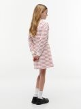 Multi Stripe Relaxed Sweatshirt Dress  Girls