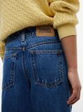 Denim Blugi Mabel Cu Talie Inalta Si Croiala Larga  Fete