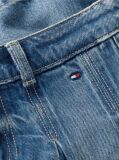 Denim Pleated Denim Skirt  Girls