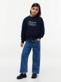 Blue Rope Logo Relaxed Terry Sweatshirt  Girls