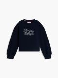 Blue Rope Logo Relaxed Terry Sweatshirt  Girls