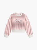 Multi Rope Logo Relaxed Terry Sweatshirt  Girls