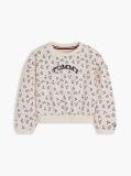 Multi Logo Relaxed Terry Sweatshirt  Girls