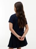 Blue Tricou Lejer Cu Logo Din Rhinestone  Fete