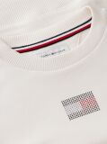 White Rhinestone Crew Neck Sweatshirt  Girls